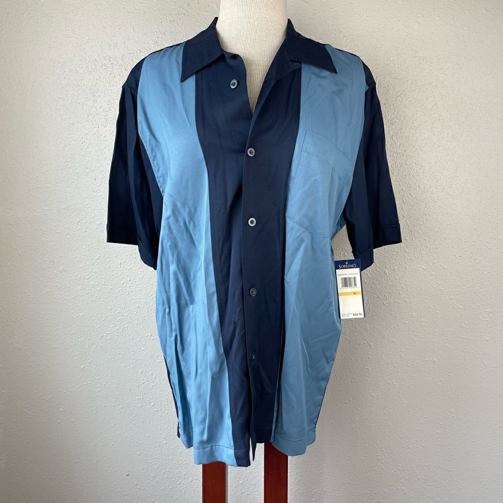 NWT Sobrino Button Down Shirt Size M